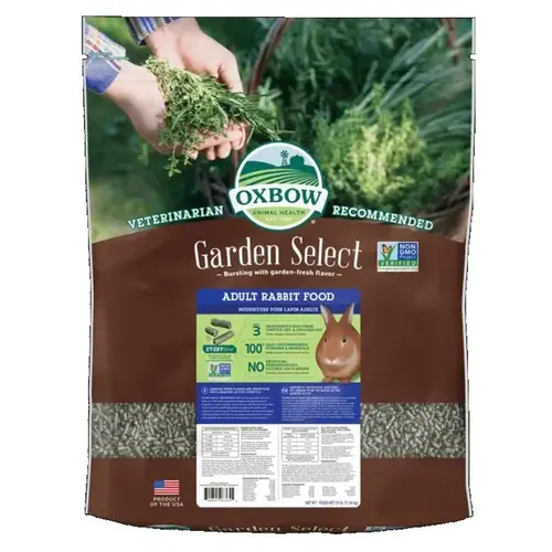 Oxbow Garden Select Adult Rabbit Food - 25 lbs Oxbow Garden Select Adult Rabbit Food - 25 lbs