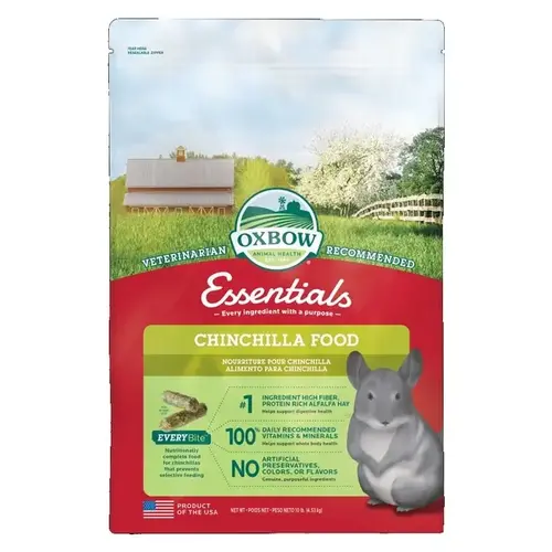 Oxbow Essentials Chinchilla Food - 10 lbs Oxbow Essentials Chinchilla Food - 10 lbs