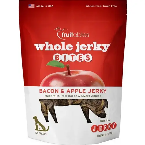 Whole Jerky Bites Bacon & Apple Jerky - 5 oz Whole Jerky Bites Bacon & Apple Jerky - 5 oz
