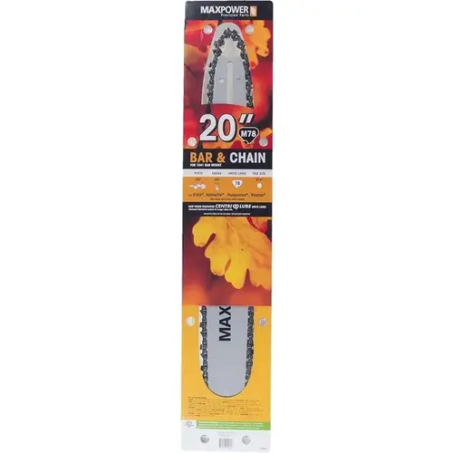 Maxpower 20" Bar & Chain Combo for Echo, Homelite, Husqvarna, Poulan Maxpower 20" Bar & Chain Combo for Echo, Homelite, Husqvarna, Poulan