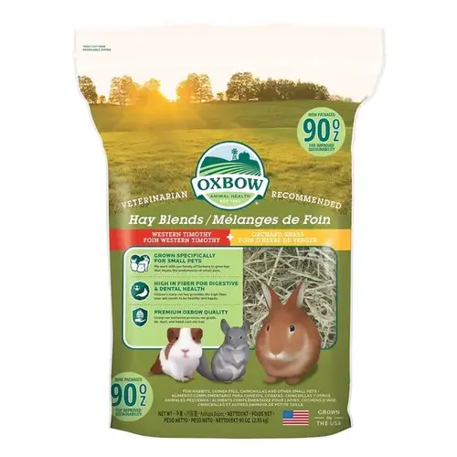Oxbow Hay Blends Western Timothy & Orchard Grass - 90 oz Oxbow Hay Blends Western Timothy & Orchard Grass - 90 oz