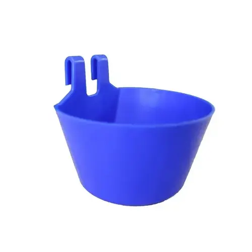Deep Cage Cups for Ducks - Blue Deep Cage Cups for Ducks - Blue