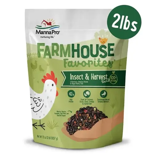 Insect & Harvest Blend w/ Dried Beetles - 2 lbs Insect & Harvest Blend w/ Dried Beetles - 2 lbs