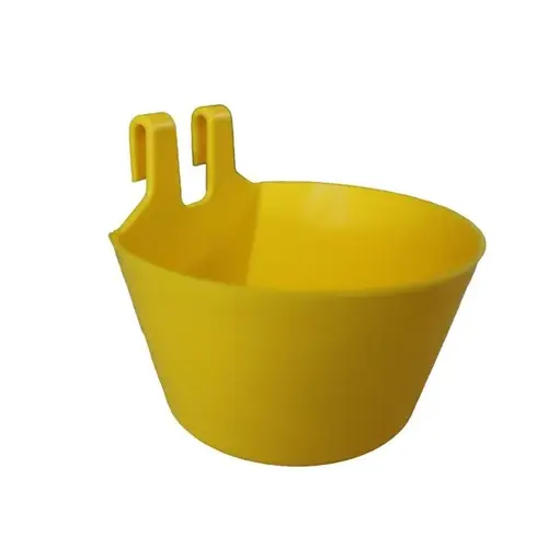 Deep Cage Cups for Ducks - Yellow Deep Cage Cups for Ducks - Yellow