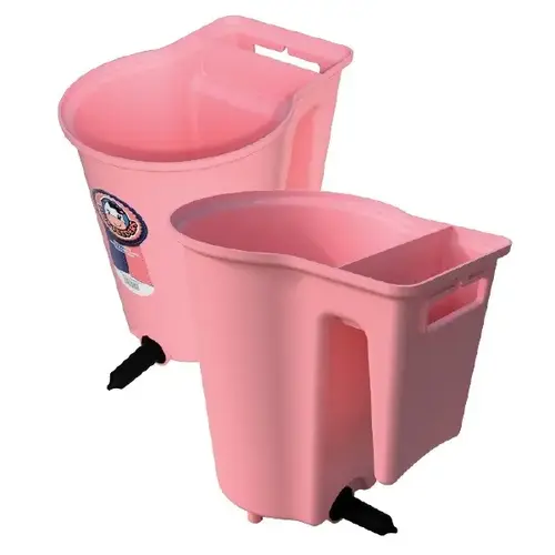 Pink Feeders 6 Qt Single Reversible Bucket Pink Feeders 6 Qt Single Reversible Bucket