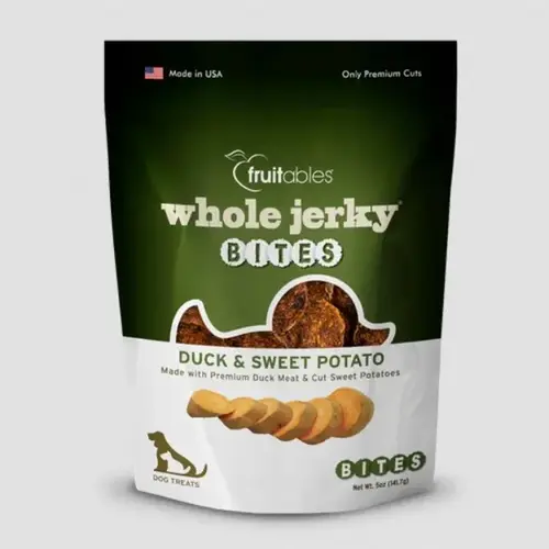 Whole Jerky Bites Duck & Sweet Potato - 5 oz Whole Jerky Bites Duck & Sweet Potato - 5 oz