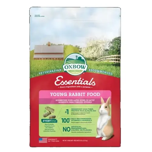 Oxbow Essentials Young Rabbit Food - 10 lbs Oxbow Essentials Young Rabbit Food - 10 lbs