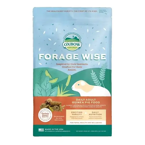 Oxbow Forage Wise Adult Guinea Pig Food - 4 lbs Oxbow Forage Wise Adult Guinea Pig Food - 4 lbs