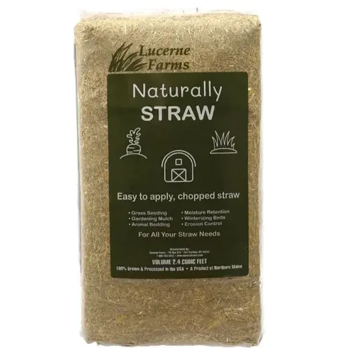 Lucerne Farms Naturally Straw Ground Cover - 2.4 Cu Ft Lucerne Farms Naturally Straw Ground Cover - 2.4 Cu Ft