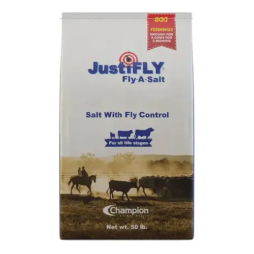 JustiFLY Fly-A-Salt - 50 lb Bag JustiFLY Fly-A-Salt - 50 lb Bag