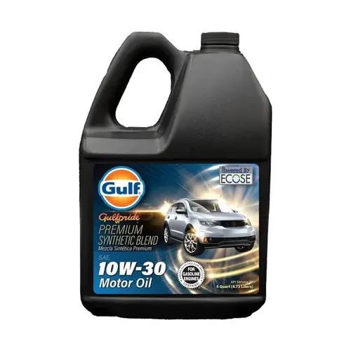 GULF SYN-BLEND MOTOR OIL 10w30 - 5 Qts GULF SYN-BLEND MOTOR OIL 10w30 - 5 Qts