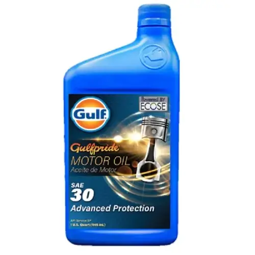 GULF MOTOR OIL SAE30 - 1 Qt GULF MOTOR OIL SAE30 - 1 Qt