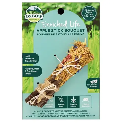 Oxbow Enriched Life Apple Stick Bouquet Oxbow Enriched Life Apple Stick Bouquet