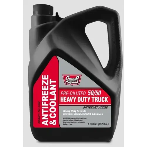Super S Extended Life Heavy-Duty Truck 50/50 Antifreeze & Coolant - 1 Gal Super S Extended Life Heavy-Duty Truck 50/50 Antifreeze & Coolant - 1 Gal