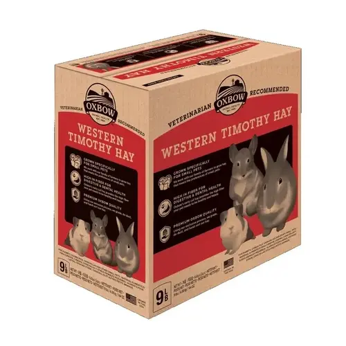Oxbow Western Timothy Grass Hay - 9 lbs Oxbow Western Timothy Grass Hay - 9 lbs