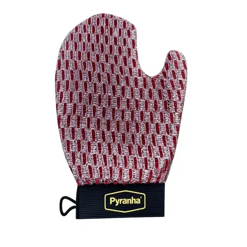 Pyranha Ultimitt Scrubbing Mitt - Red Pyranha Ultimitt Scrubbing Mitt - Red