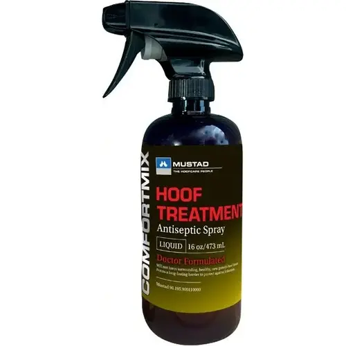Mustad Comfortmix Hoof Treatment Antiseptic Spray - 16 oz Mustad Comfortmix Hoof Treatment Antiseptic Spray - 16 oz