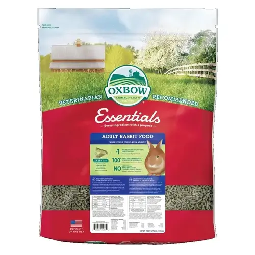 Oxbow Essentials Adult Rabbit Food - 25 lbs Oxbow Essentials Adult Rabbit Food - 25 lbs