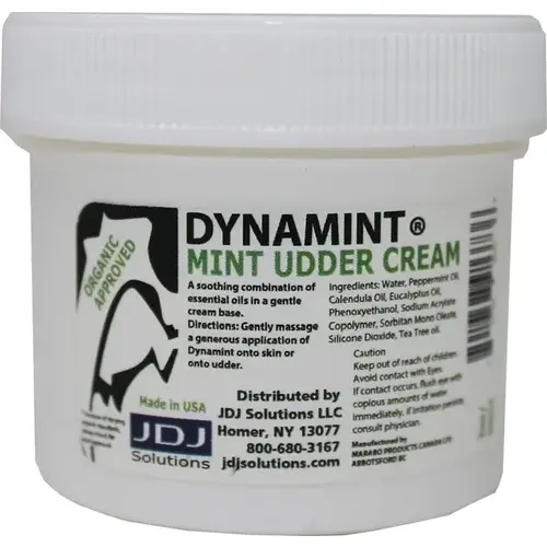 Dynamint White Udder Cream Sampler - 2 oz Jar Dynamint White Udder Cream Sampler - 2 oz Jar