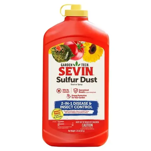 Sevin Insect Killer Sulfur Dust - 1.25 lb Sevin Insect Killer Sulfur Dust - 1.25 lb