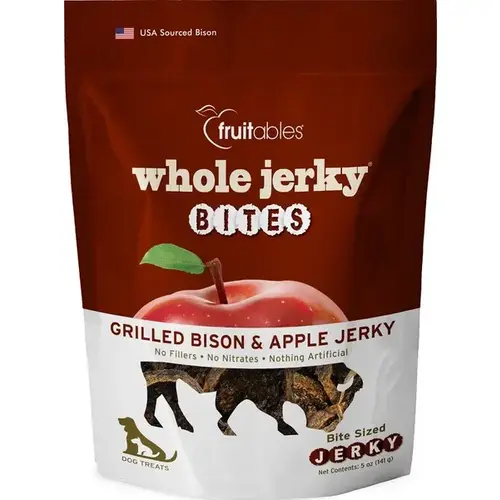 Whole Jerky Bites Grilled Bison & Apple Jerky - 5 oz Whole Jerky Bites Grilled Bison & Apple Jerky - 5 oz