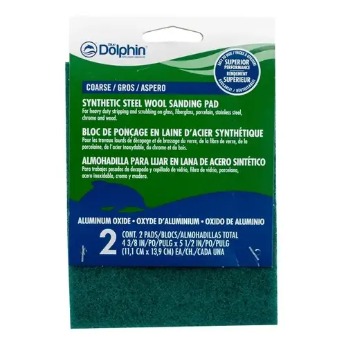 General Purpose Synthetic Steel Wool Pads Coarse Green General Purpose Synthetic Steel Wool Pads Coarse Green