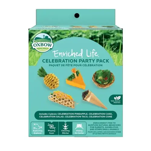 Oxbow Enriched Life Celebration Party Pack - 5 chews Oxbow Enriched Life Celebration Party Pack - 5 chews