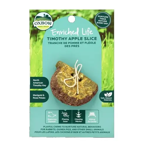 Oxbow Enriched Life Timothy Apple Slice Oxbow Enriched Life Timothy Apple Slice