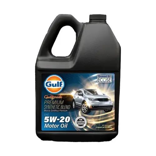 GULF SYN-BLEND MOTOR OIL 5w20 - 5 Qts GULF SYN-BLEND MOTOR OIL 5w20 - 5 Qts