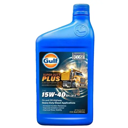 GULF SUPER DUTY OIL 15w40 - 1 Qt GULF SUPER DUTY OIL 15w40 - 1 Qt