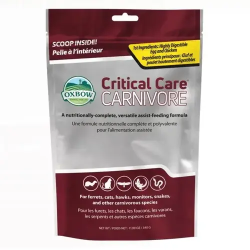 Oxbow Critical Care Carnivore - 340g/11.99oz Oxbow Critical Care Carnivore - 340g/11.99oz
