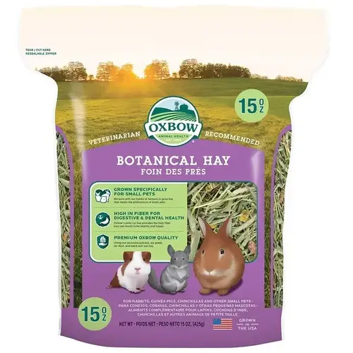 Oxbow Botanical Hay - 15 oz Oxbow Botanical Hay - 15 oz