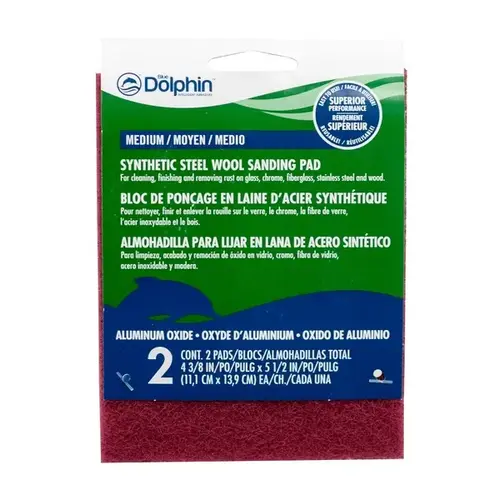 General Purpose Synthetic Steel Wool Pads Medium Maroon General Purpose Synthetic Steel Wool Pads Medium Maroon