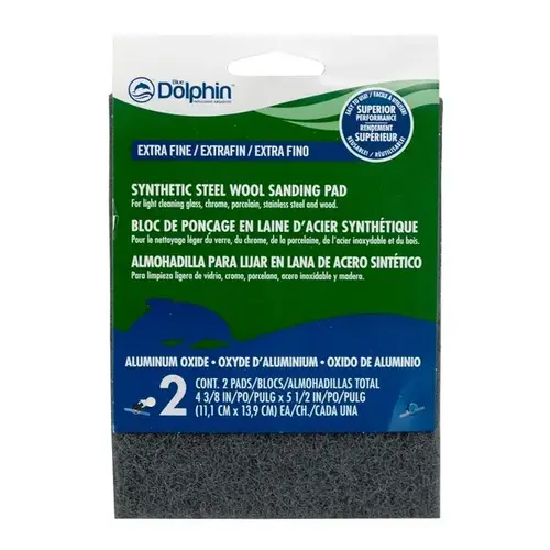 General Purpose Synthetic Steel Wool Pads Extra-Fine Gray General Purpose Synthetic Steel Wool Pads Extra-Fine Gray