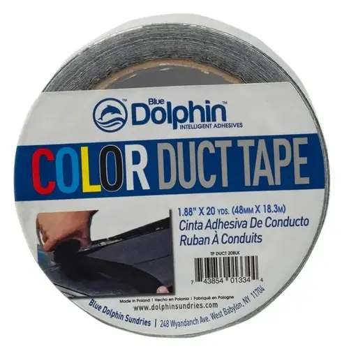 General Use Duct Tape Black - 1.88" X 20 YARDS (48MM X 18.3M) General Use Duct Tape Black - 1.88" X 20 YARDS (48MM X 18.3M)