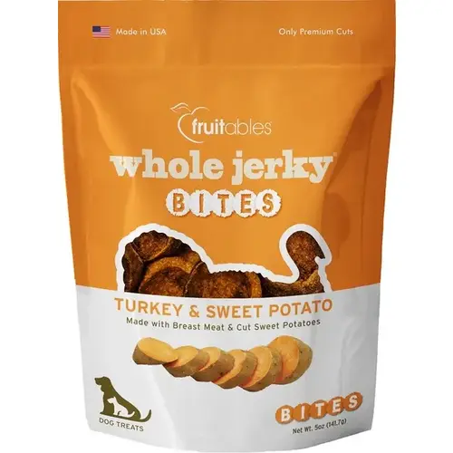 Whole Jerky Bites Turkey & Sweet Potato - 5 oz Whole Jerky Bites Turkey & Sweet Potato - 5 oz