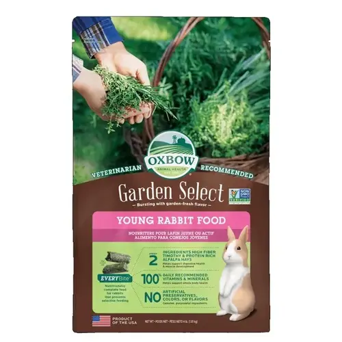 Oxbow Garden Select Young Rabbit Food - 4 lbs Oxbow Garden Select Young Rabbit Food - 4 lbs