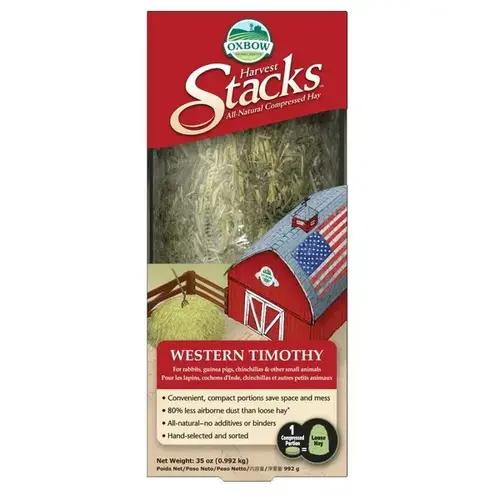 Oxbow Harvest Stacks - Western Timothy - 35 oz Oxbow Harvest Stacks - Western Timothy - 35 oz