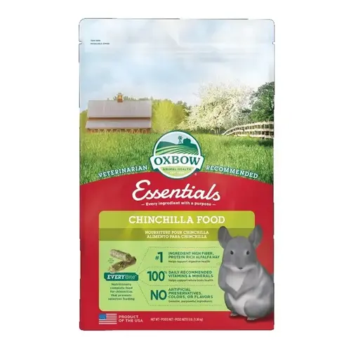 Oxbow Essentials Chinchilla Food - 5 lbs Oxbow Essentials Chinchilla Food - 5 lbs
