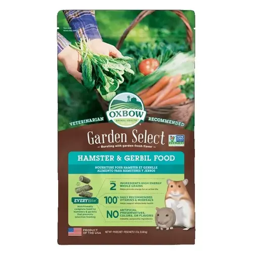 Oxbow Garden Select Hamster & Gerbil Food - 1.5 lbs Oxbow Garden Select Hamster & Gerbil Food - 1.5 lbs