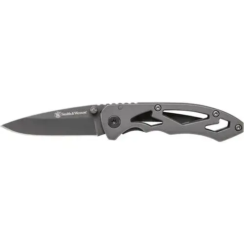 Smith & Wesson Drop Point Skeletonized Folding Knife Smith & Wesson Drop Point Skeletonized Folding Knife