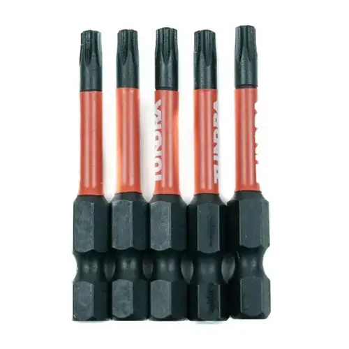 T20 Impact Screwdriving Star Bits T20 Impact Screwdriving Star Bits