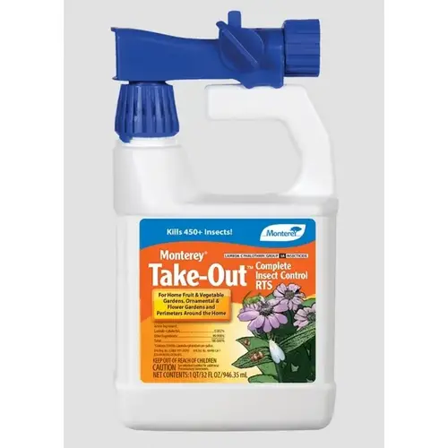 Monterey Take-Out Complete Insect Control RTS - 32 fl oz Monterey Take-Out Complete Insect Control RTS - 32 fl oz