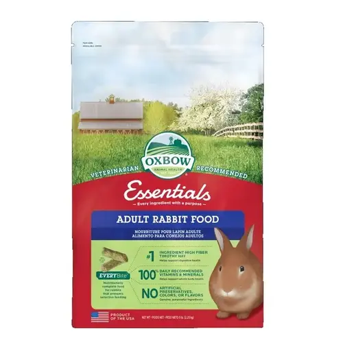 Oxbow Essentials Adult Rabbit Food - 5 lbs Oxbow Essentials Adult Rabbit Food - 5 lbs