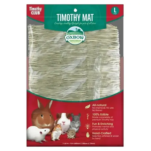Oxbow Timothy Club Timothy Mat - Large Oxbow Timothy Club Timothy Mat - Large
