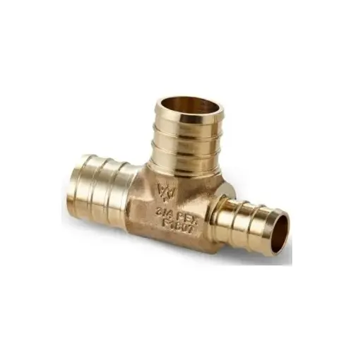 3/4 PEX x 1/2 PEX x 3/4 PEX Tee 3/4 PEX x 1/2 PEX x 3/4 PEX Tee