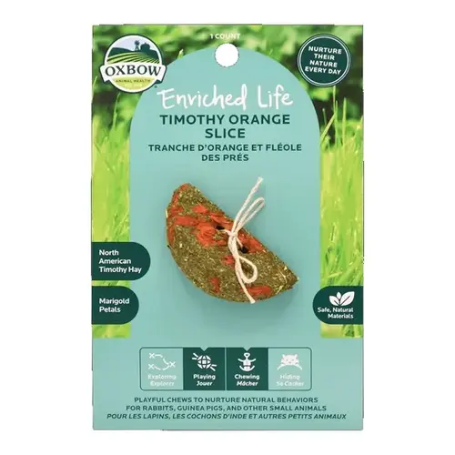Oxbow Enriched Life Timothy Orange Slice Oxbow Enriched Life Timothy Orange Slice