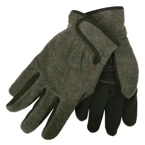 Fleece Insulated Adjustable Hook & Loop Gloves - X Large Fleece Insulated Adjustable Hook & Loop Gloves - X Large