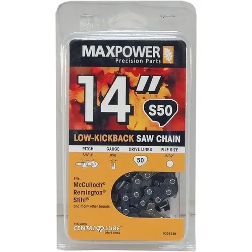 MaxPower 14" Chainsaw Chain for McCulloch, Remington, Stihl & More MaxPower 14" Chainsaw Chain for McCulloch, Remington, Stihl & More