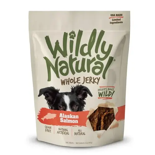 Wildly Natural Alaskan Salmon Whole Jerky Strips - 5 oz Wildly Natural Alaskan Salmon Whole Jerky Strips - 5 oz